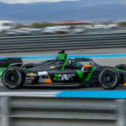 Canapino definió su próximo objetivo en la IndyCar luego de su paso por Thermal Club