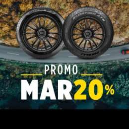 Pirelli ofrece 20% off durante todo marzo en neumáticos seleccionados