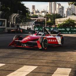 Fórmula E: Fenestraz dio sus primeros giros en el ePrix de Tokio