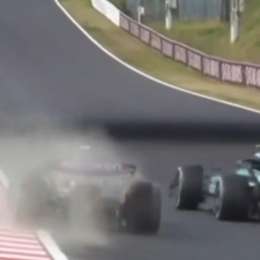 F1: Logan Sargeant se despistó y asustó a todos en Japón