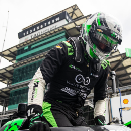 IndyCar: Canapino terminó la primera sesión de los Open Test en Indianápolis ¿Cómo le fue?