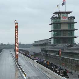 IndyCar: la lluvia truncó el miércoles de los Open Test en Indianápolis