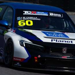TCR South America: Casella y Montenegro, felices tras la pole en Interlagos
