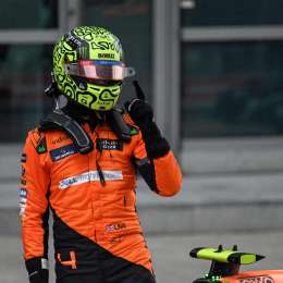 F1: la curiosa reacción de Norris tras lograr la Pole para el Sprint en China