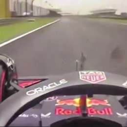 F1: Checo Pérez golpeó accidentalmente un pájaro con su Red Bull en el GP de China