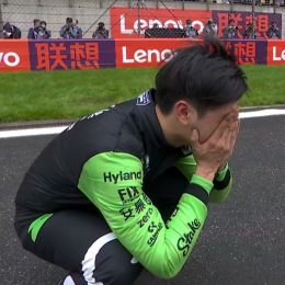 F1: ¡Hasta las lágrimas! La emoción de Zhou al ser ovacionado por el público en China