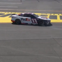 NASCAR: Hamlin perdió el control y protagonizó un trompo en Talladega