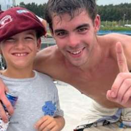 ¡Imperdible! El hijo de Moriatis se llevó un regalo especial de Todino