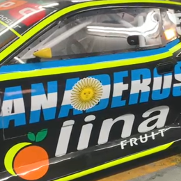 TC: ¡Subí el volumen! El flamante Camaro de Iribarne pasó por el rolo previo a Toay