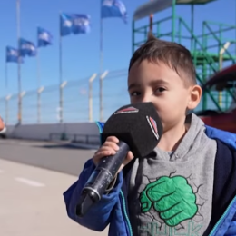 El divertido comentario de un niño en la previa del Turismo Carretera en Toay