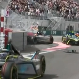 Fórmula E: fuerte golpe de Mortara en el ePrix de Mónaco