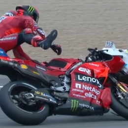 MotoGP tuvo un Sprint con ¡15 caídas!