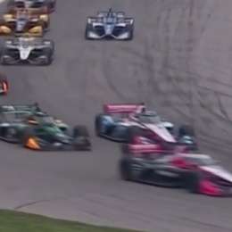 IndyCar: la precisa maniobra de Canapino para avanzar en Barber