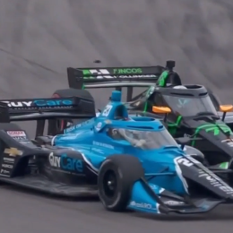 IndyCar: el toque que generó la sanción a Canapino en Barber