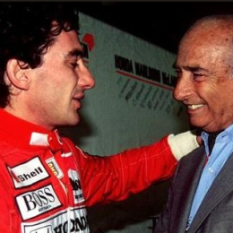 Toda la intimidad del encuentro entre Senna y Fangio en Argentina