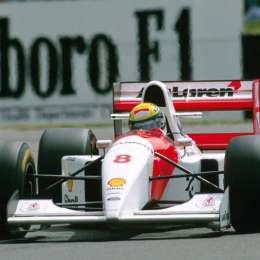 F1: en homenaje a Senna, Vettel girará en el MP4/8 en el GP de Emilia Romaña