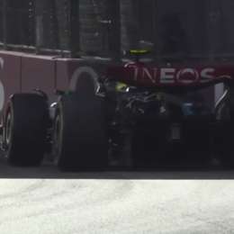 F1: Hamilton le pegó el paredón y quedó eliminado en la SQ2 de Miami