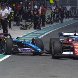 F1: el insólito incidente que protagonizaron Ocon y Leclerc en boxes