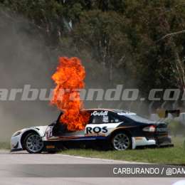 Lado B: el incendio en el auto de Mauro Giallombardo