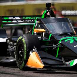 IndyCar: Canapino aceleró y se metió en lo más alto del IndyGP