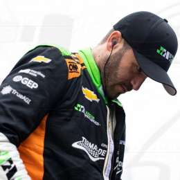 IndyCar: Canapino, tras el segundo puesto en el entrenamiento: “Quiero quedarme en estas posiciones todo el fin de semana”