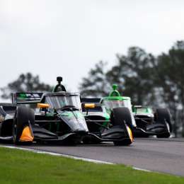 IndyCar: Canapino se mantuvo en el top diez antes de clasificar