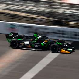 IndyCar: Canapino largará desde la octava fila en Indianápolis