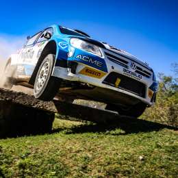 Rally Argentino Pirelli: el shakedown abrió el fuego en Villa Dolores