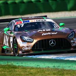 GT Open: Marcos Siebert arrancó la segunda fecha en Hockenheim