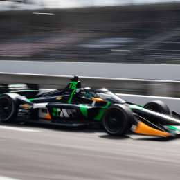 IndyCar: Canapino dejó todo listo para la carrera en Indianápolis