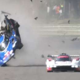 WEC: impresionante accidente obliga a sacar la bandera roja en las 6 Horas de Spa