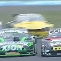 TC: Mazzacane tuvo una gran largada y pasó por afuera a Chapur en la segunda serie