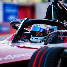 Fórmula E: Fenestraz no pudo completar la segunda carrera en Berlín