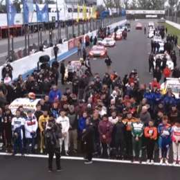 Top Race: el sentido minuto de silencio para Juan María Traverso que se dio en Buenos Aires