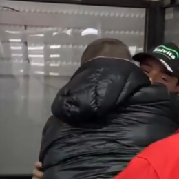 TC: el sentido abrazo de Lema a Ciantini tras el abandono en Termas