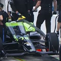 IndyCar: Canapino se prepara para volver a pista en Indianápolis