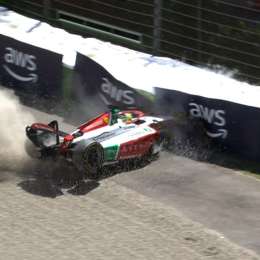 F2: duro golpe para Ollie Bearman al final de la práctica en Imola