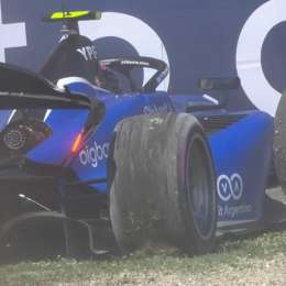 F2: Colapinto y un despiste que lo complicó en la clasificación en Imola