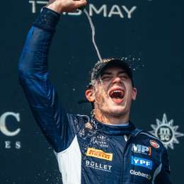 ¡HISTÓRICO! Franco Colapinto consiguió su primera victoria en la F2