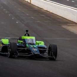 IndyCar: Canapino cerró su primer intento en Indianápolis y se metio cuarto