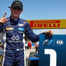 Colapinto tras su mejor fin de semana de F2: "Arrancó nuestra verdadera temporada"