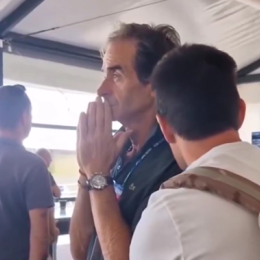 F2: ¡Qué nervios! Así vivió el papá de Colapinto el triunfo de Franco en Imola
