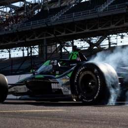 IndyCar: ¡Otra buena actuación del Titán! Canapino fue cuarto en el entrenamiento del lunes