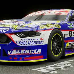 TC: ¡TREMENDO! Así lucirá el Mustang que Germán Todino estrenará en Concepción