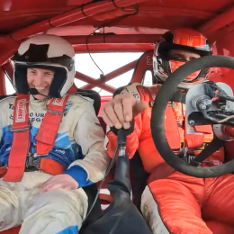 TC: así es una vuelta a fondo en el Torino retro del Pato Di Palma en Rafaela