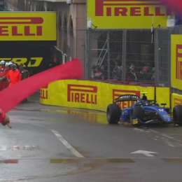 F2: el incidente de Colapinto en Mónaco que provocó la bandera roja