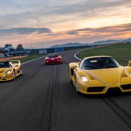 Un nuevo neumático de la gama Collezione para el Ferrari Enzo