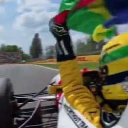 F1: la espectacular a bordo de Vettel en el McLaren de Senna en Imola