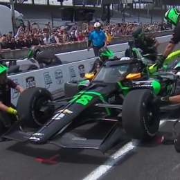 IndyCar: Canapino no pudo con Grosjean en la competencia de Pit Stop de la Indy500