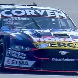 TC: Urcera salió a pista con su Mustang por primera vez en Concepción